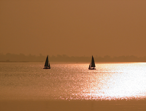 Serene lakes