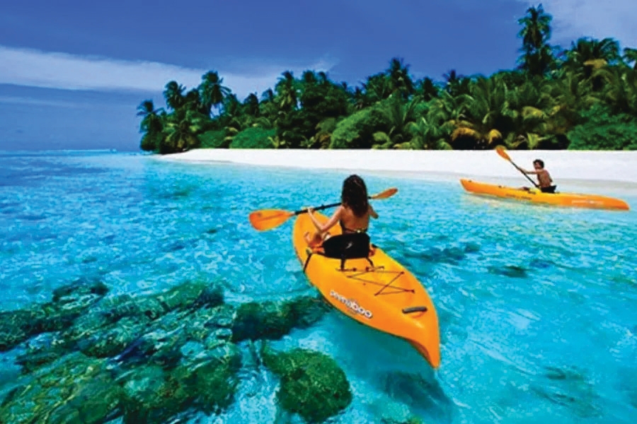Thrilling water sports