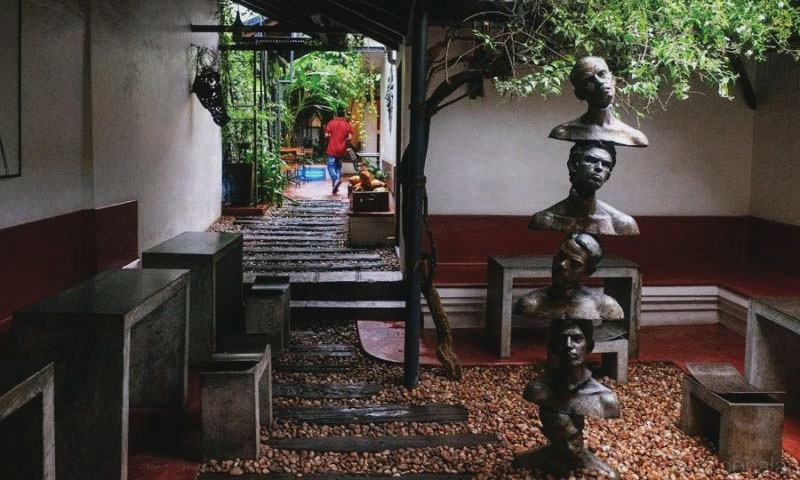 A thriving art and café culture